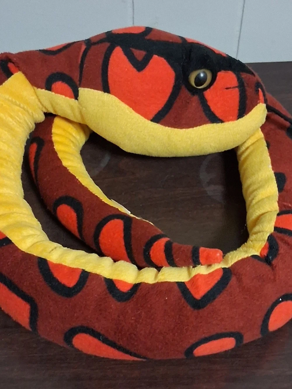 Plush stuffed animal, Wild Republic Rainbow Boa Snake 50 inches